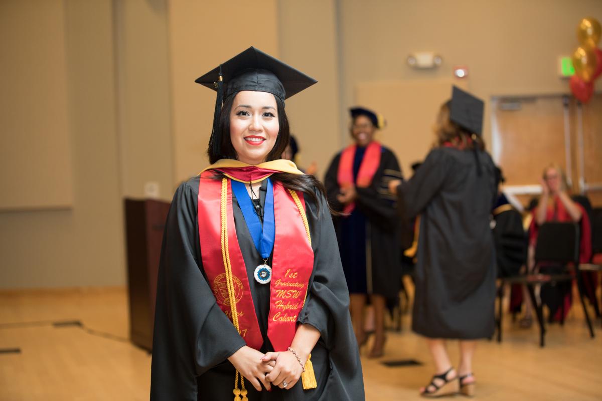 Stan State MSW Hooding Ceremony California State University Stanislaus